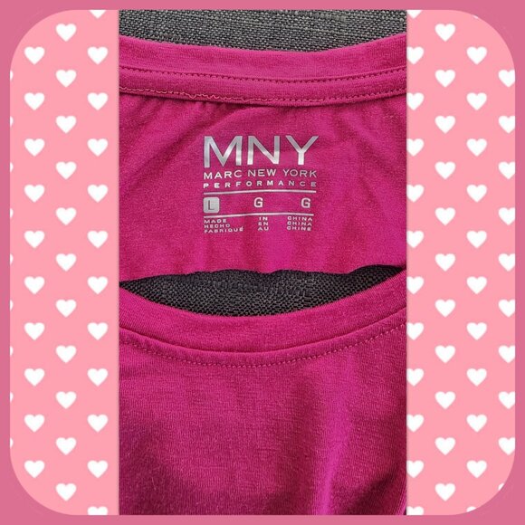 MNY Performance || Fuschia Workout Top (SIZE L) - Picture 4 of 7